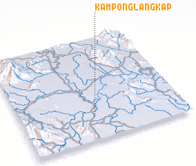 3d view of Kampong Langkap