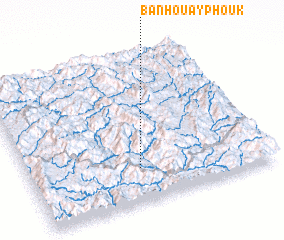 3d view of Ban Houayphouk