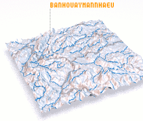 3d view of Ban Houay Man Nhaeu