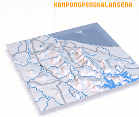 3d view of Kampong Pengkalan Sena