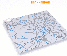 3d view of Ban Kham Pom