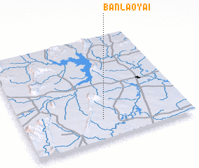 3d view of Ban Lao Yai