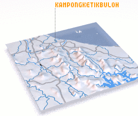 3d view of Kampong Ketik Buloh