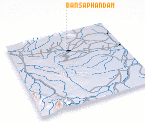 3d view of Ban Saphan Dam