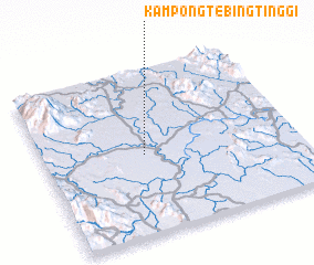 3d view of Kampong Tebing Tinggi