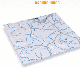 3d view of Ban Khok Khon