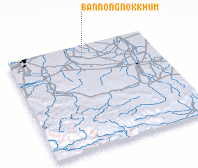 3d view of Ban Nong Nok Khum