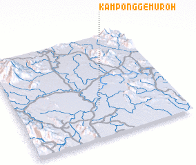 3d view of Kampong Gemuroh