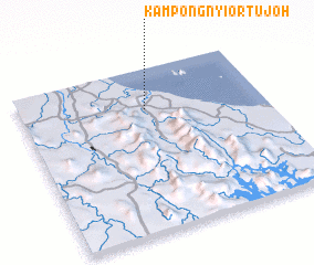 3d view of Kampong Nyior Tujoh