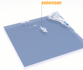 3d view of Ban Hin Dam