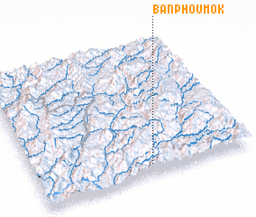 3d view of Ban Phoumok