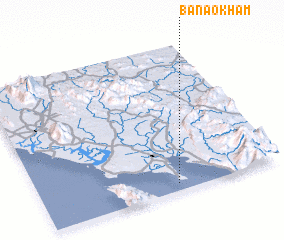 3d view of Ban Ao Kham