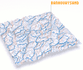 3d view of Ban Houay Sam (3)