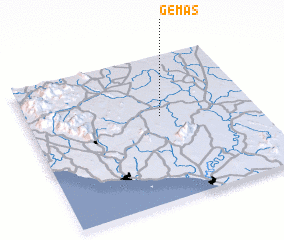 3d view of Gemas