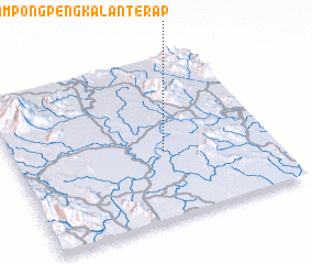 3d view of Kampong Pengkalan Terap