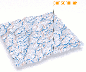 3d view of Ban Sènkham