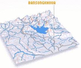 3d view of Ban Songkhoua