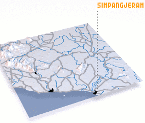 3d view of Simpang Jeram