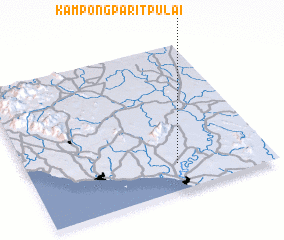 3d view of Kampong Parit Pulai