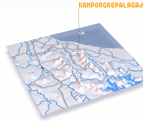 3d view of Kampong Kepala Gajah