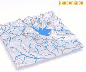 3d view of Ban Dôngdôk