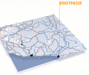 3d view of Bukit Pasir