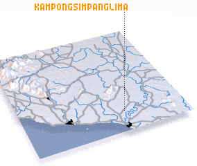 3d view of Kampong Simpang Lima