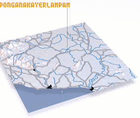 3d view of Kampong Anak Ayer Lampam