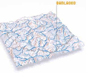 3d view of Ban Laoko