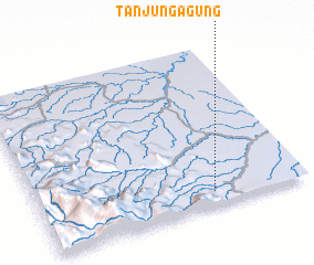 3d view of Tanjungagung