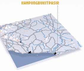 3d view of Kampong Bukit Pasir