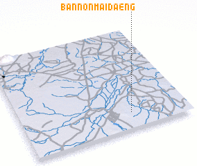 3d view of Ban Non Mai Daeng