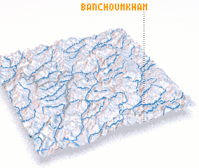 3d view of Ban Choumkham