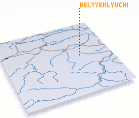 3d view of Belyye Klyuchi
