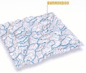 3d view of Ban Mokdou