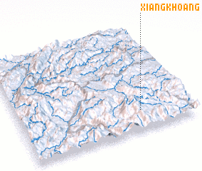 3d view of Xiangkhoang