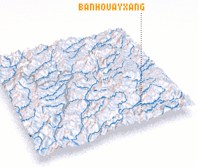 3d view of Ban Houayxang