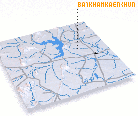 3d view of Ban Kham Kaen Khun