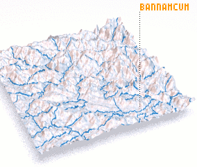 3d view of Bản Nắm Củm