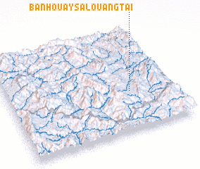 3d view of Ban Houaysalouang-Tai