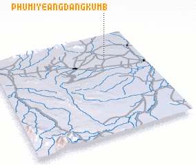 3d view of Phumĭ Yéang Dângkŭm (1)