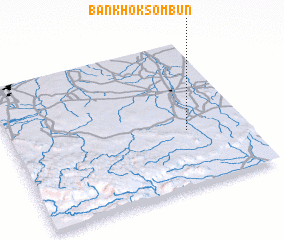 3d view of Ban Khok Sombun