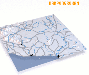 3d view of Kampong Rokam