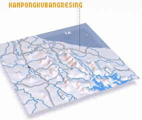 3d view of Kampong Kubang Resing