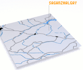 3d view of Sagan-Zhalgay