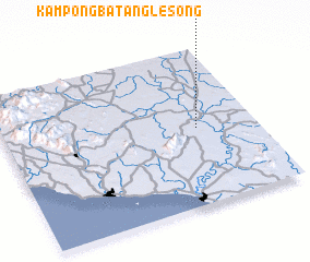 3d view of Kampong Batang Lesong