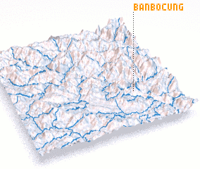 3d view of Bản Bó Củng