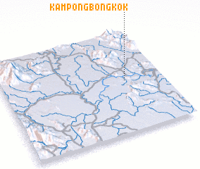 3d view of Kampong Bongkok