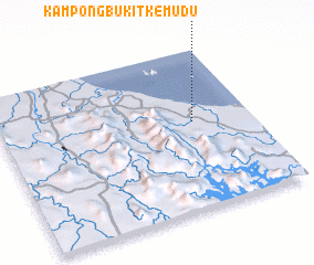 3d view of Kampong Bukit Kemudu