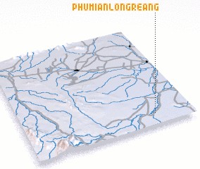 3d view of Phumĭ Ânlóng Reăng